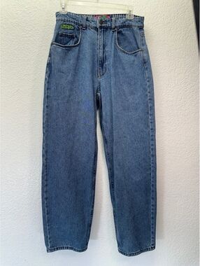 Women’s Sz 5 Empire Jeans Tori Highwaist Wide Leg Skater Streetwear Baggy